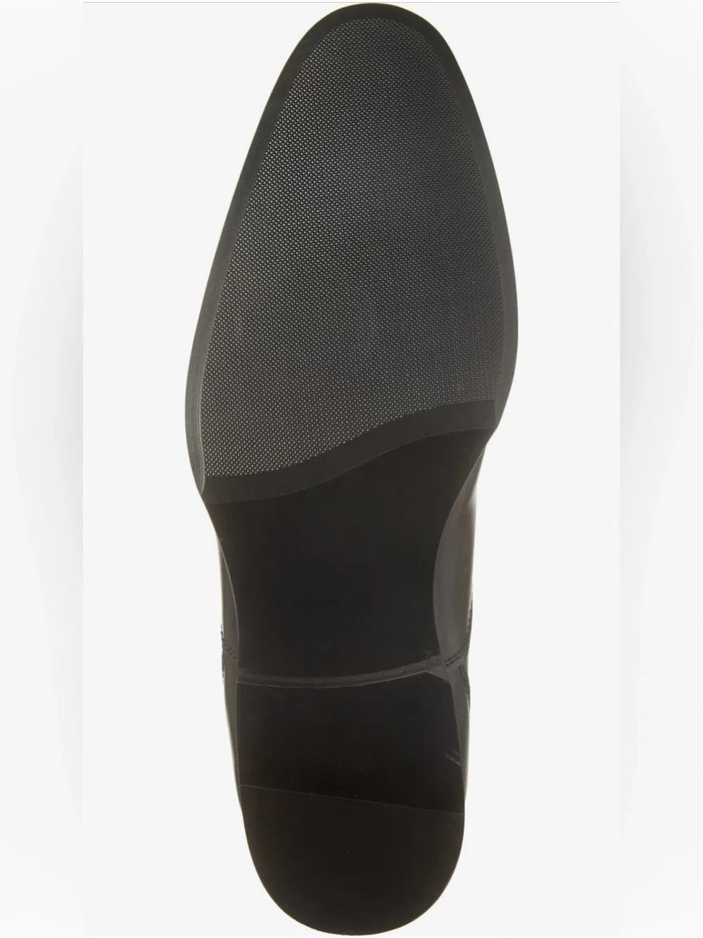 Classic Black Calvin Cap Toe Derby Men's Dress Shoe